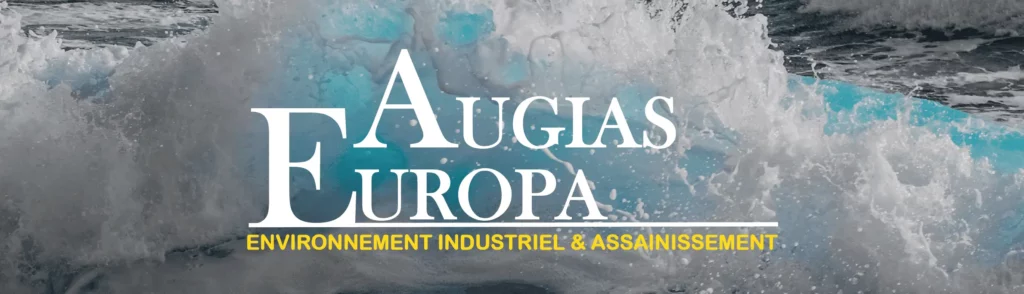 Header mobile d'Augias Europa, entreprise d'assainissement dans la Drome.