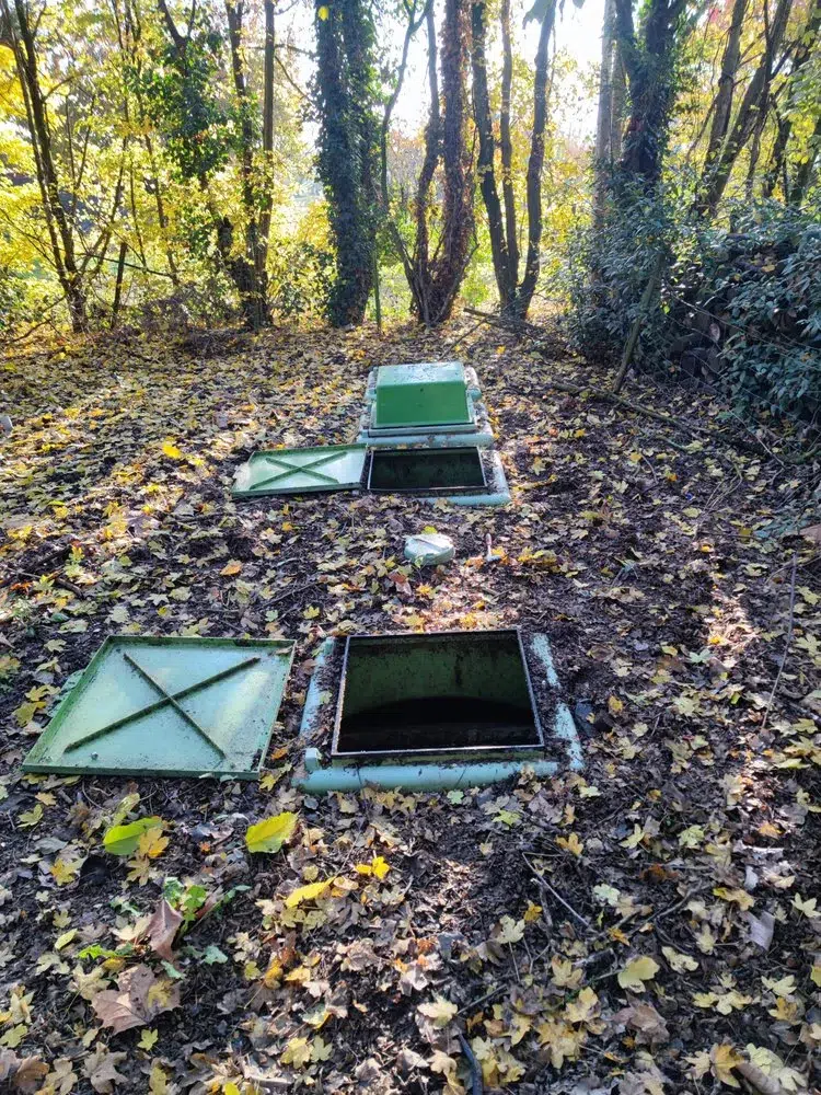 Photo d'un entretien de micro station d'épuration